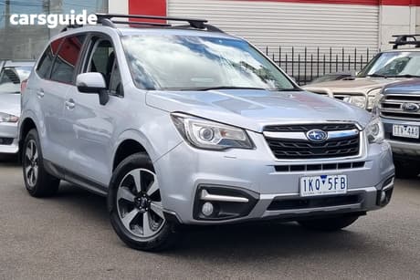 Silver 2017 Subaru Forester Wagon 2.5I-L Special Edition