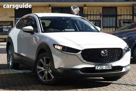 White 2025 Mazda CX-30 Wagon G20 Touring Vision (Fwd)