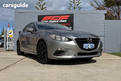 Silver 2014 Mazda 3 Sedan Touring