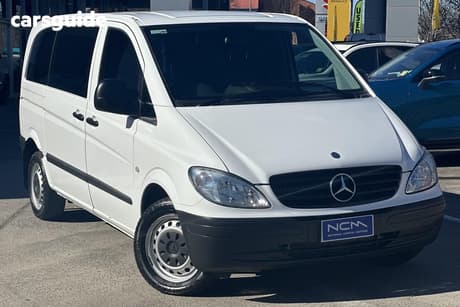 White 2004 Mercedes-Benz Vito Van 115Cdi Compact