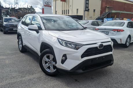 White 2021 Toyota RAV4 Wagon Gx (2Wd)