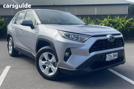 Silver 2020 Toyota RAV4 Wagon Gx Awd Hybrid