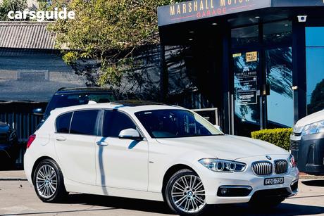 White 2019 BMW 120I Hatchback M Sport