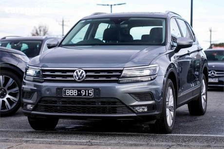 Grey 2019 Volkswagen Tiguan Wagon Allspace 132 Tsi Comfortline