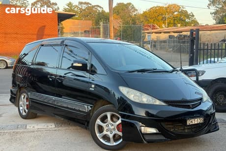 Black 2005 Toyota Tarago OtherCar 3.0 V6 SUPERCHARGED ENGINE**REVERSE CAMERA**