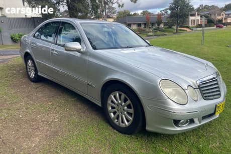 Silver 2007 Mercedes-Benz E280 Sedan Avantgarde