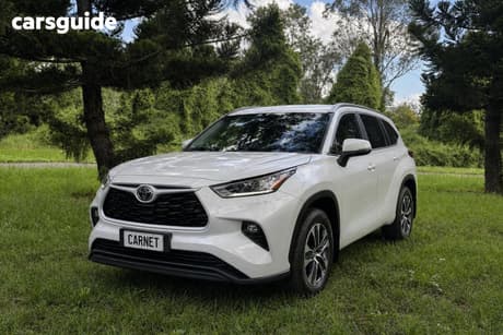 White 2022 Toyota Kluger Wagon Gxl Awd