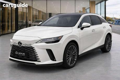 White 2025 Lexus Rx450H+ Wagon Sports Luxury Awd Hybrid