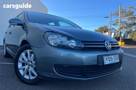 Grey 2012 Volkswagen Golf Wagon 103 Tdi Comfortline