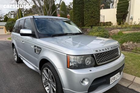 Silver 2013 Land Rover Range Rover Sport Wagon 3.0 Sdv6 Autobiography