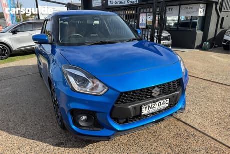 Blue 2023 Suzuki Swift Hatchback Sport Turbo