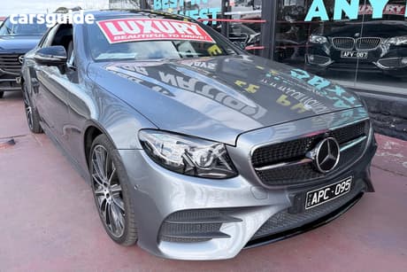 Grey 2017 Mercedes-Benz E250 Coupe