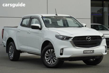 White 2020 Mazda BT-50 Dual Cab Pick-up Xt (4X4)