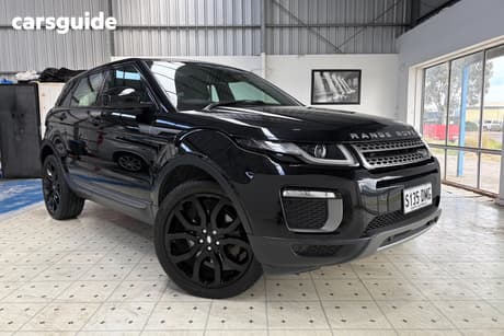 Black 2015 Land Rover Range Rover Evoque Wagon Td4 180 Se