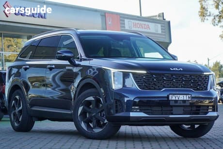 Blue 2025 Kia Sorento Wagon Sport+ 7 Seat