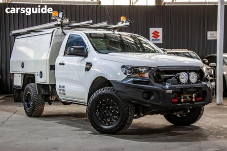 White 2018 Ford Ranger Cab Chassis Xl 3.2 (4X4)