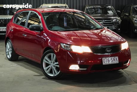 Red 2012 Kia Cerato Hatch S TD MY13