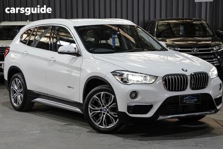 White 2017 BMW X1 SUV SDRIVE 18D F48 MY17