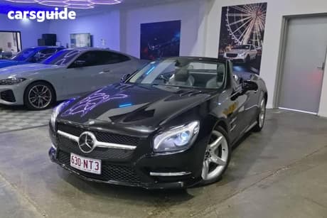 Black 2013 Mercedes-Benz SL350 Convertible Be