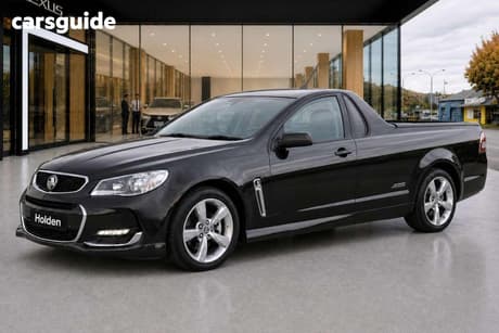 Black 2016 Holden UTE Utility Ss