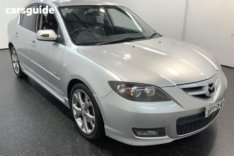 Silver 2008 Mazda 3 Sedan Sp23