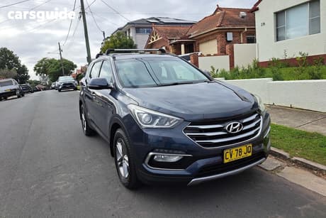 Grey 2015 Hyundai Santa FE Wagon Active (4X4)
