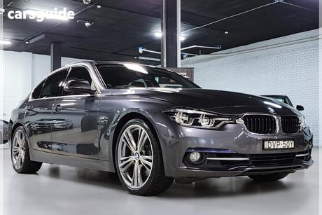 Grey 2017 BMW 330I Sedan Sport Line