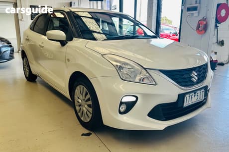 White 2021 Suzuki Baleno Hatchback Gl