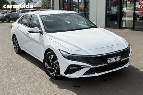 White 2024 Hyundai I30 Sedan Elite