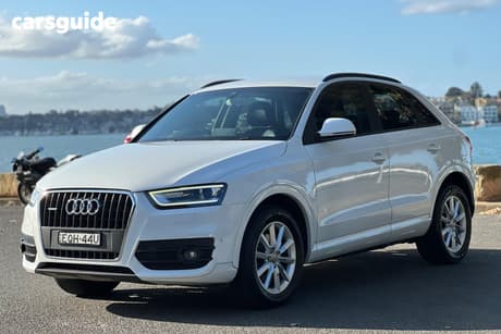 White 2013 Audi Q3 SUV 2.0 TFSI QUATTRO (125KW) 8U MY14