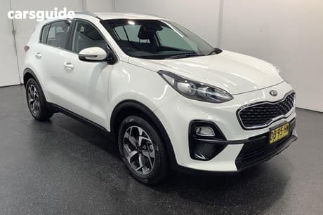 White 2021 Kia Sportage Wagon S (Fwd)