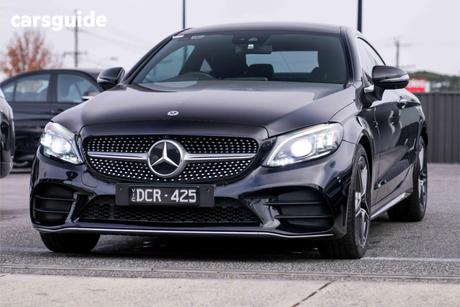 Black 2021 Mercedes-Benz C200 Coupe
