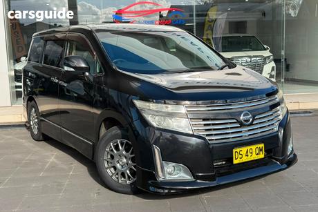 Purple 2012 Nissan Elgrand Commercial