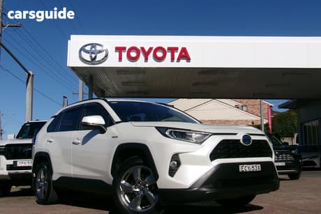 White 2019 Toyota RAV4 Wagon Gxl (2Wd)