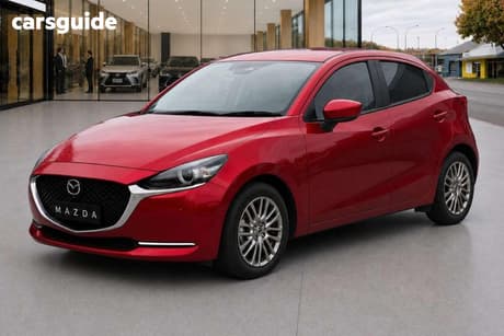 Red 2022 Mazda 2 Hatchback G15 Gt