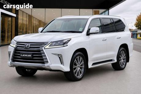 White 2021 Lexus LX450D Wagon