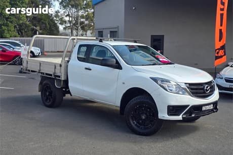 White 2019 Mazda BT-50 Freestyle Cab Chassis Xt (4X4) (5Yr)