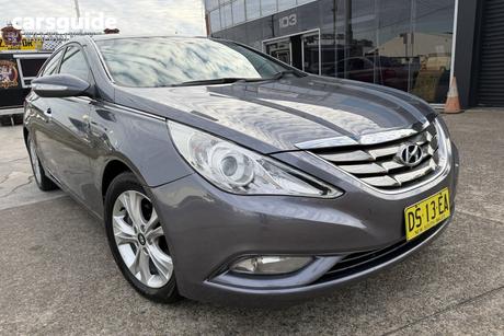 Grey 2012 Hyundai I45 Sedan Elite