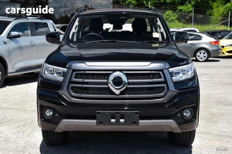 Black 2026 GWM Cannon Dual Cab Utility Lux (4X4)