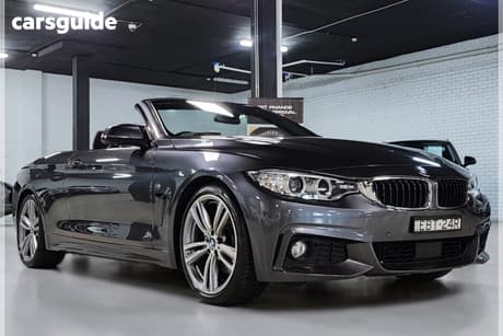 Grey 2016 BMW 430I Convertible M Sport