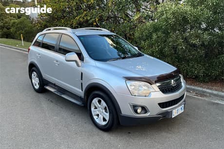 Silver 2012 Holden Captiva Wagon 5 (4X4)