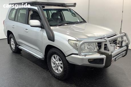 Silver 2007 Toyota Landcruiser Wagon Gxl (4X4)