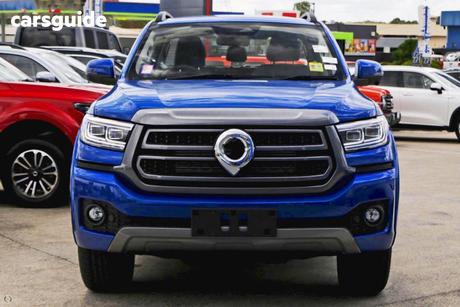 Blue 2026 GWM Cannon Dual Cab Utility Lux (4X4)