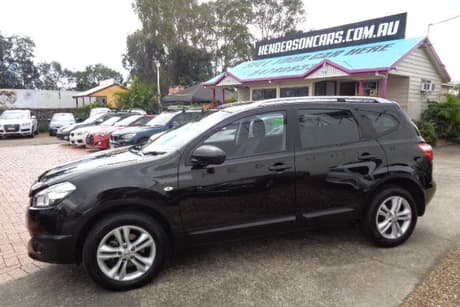 Black 2013 Nissan Dualis Wagon +2 St (4X2)