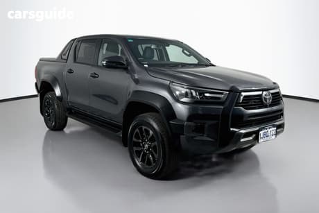 Silver 2025 Toyota Hilux Double Cab Pick Up Rogue 48V (4X4)