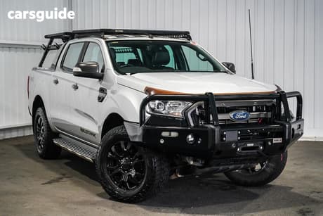 Silver 2018 Ford Ranger Dual Cab Pick-up Wildtrak 3.2 (4X4)