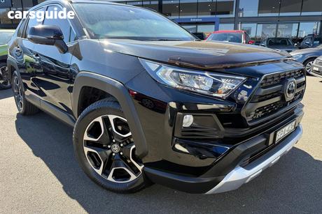 Black 2021 Toyota RAV4 Wagon Edge (Awd)