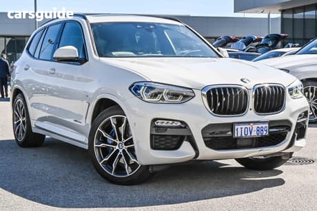 White 2018 BMW X3 Wagon Xdrive 30D
