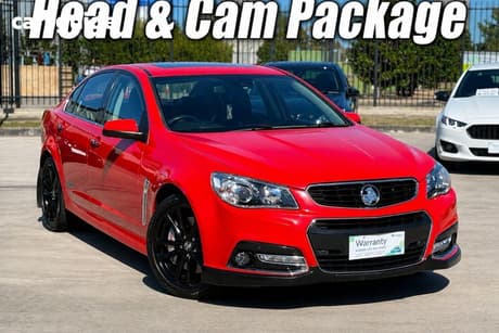 Red 2014 Holden Commodore Sedan Ss-V Redline