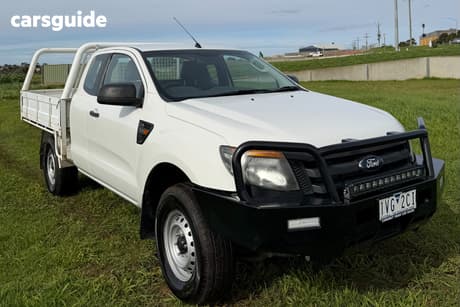 White 2014 Ford Ranger Cab Chassis Xl 3.2 (4X4)